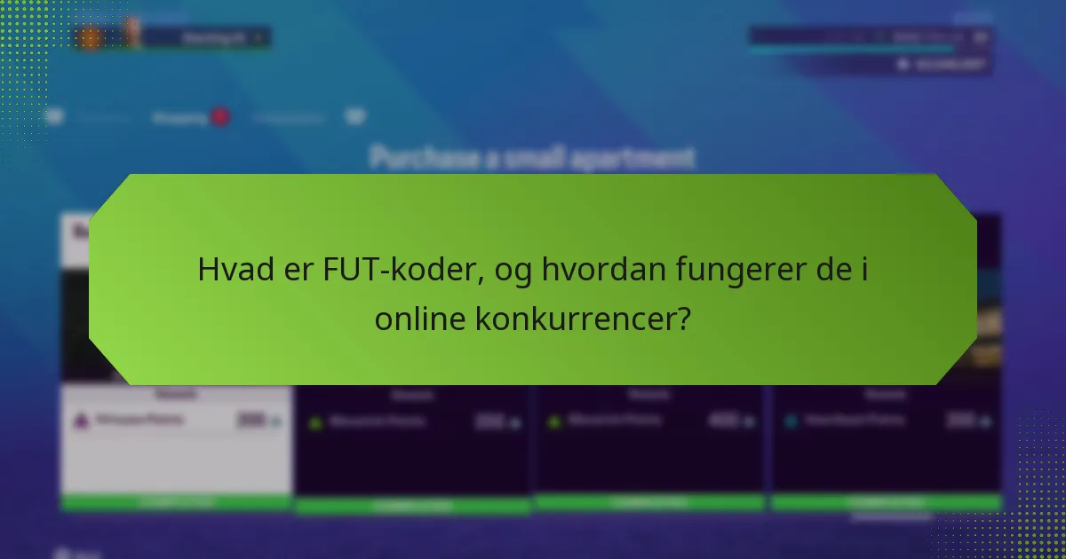 Hvordan kan jeg deltage i online konkurrencer ved hjælp af FUT-koder?