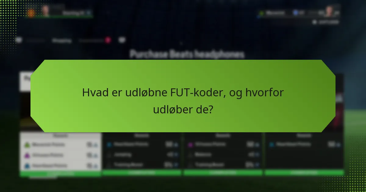 Hvordan kan spillere komme sig efter at have brugt udløbne FUT-koder?