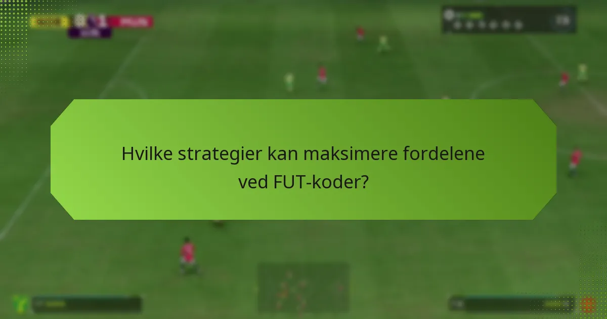 Hvordan bruger man FUT-koder i FIFA Ultimate Team?